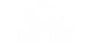 Logo Jøtul blanc avec une icône de flamme stylisée au-dessus du mot JØTUL en caractères gras et majuscules, le tout sur un fond gris clair.
